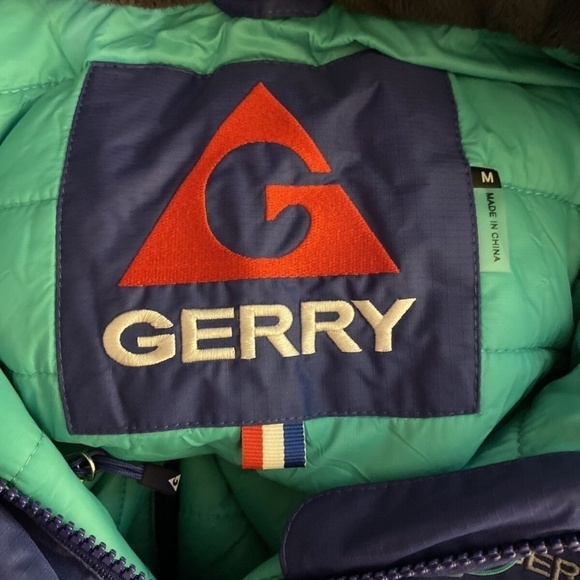 Gerry Medium Solid Purple Full-Zip Long Sleeve Hooded Jacket - EUC - Picture 3 of 4